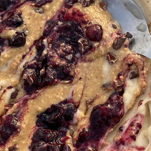 Jelly Nice Cream with CRAVERS Hazelnut Butter - undefined