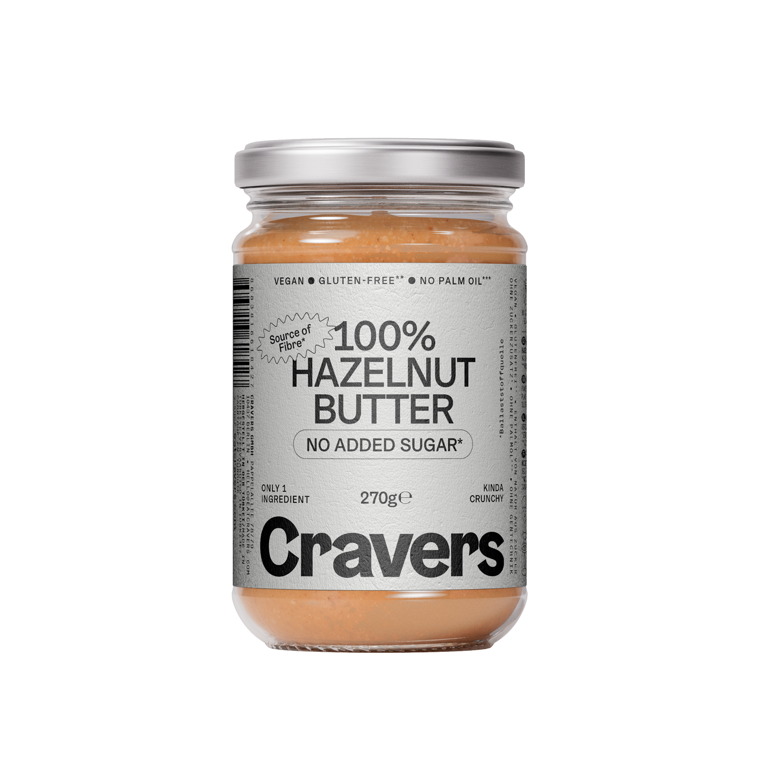 100% Hazelnut Butter