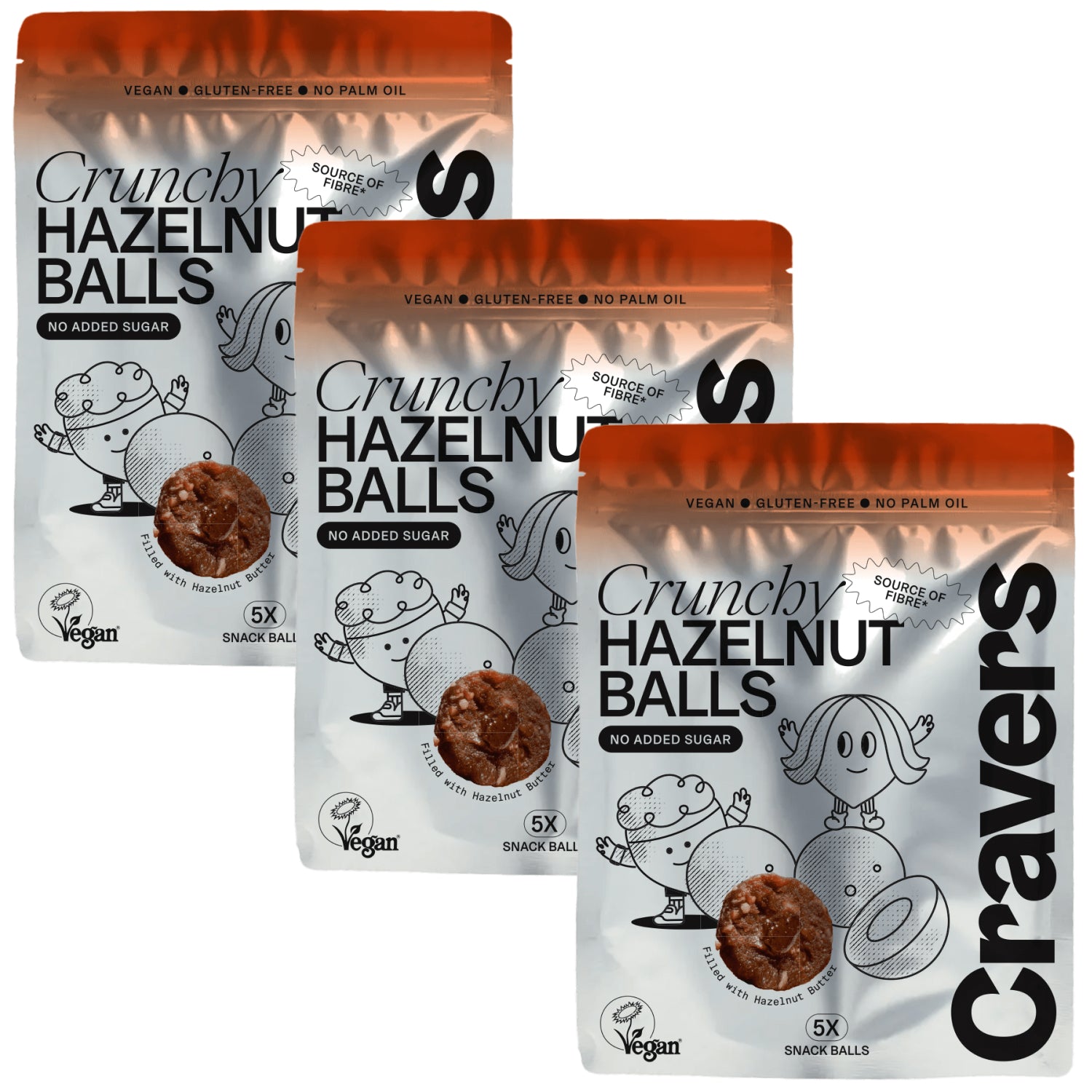 Crunchy Hazelnut Balls