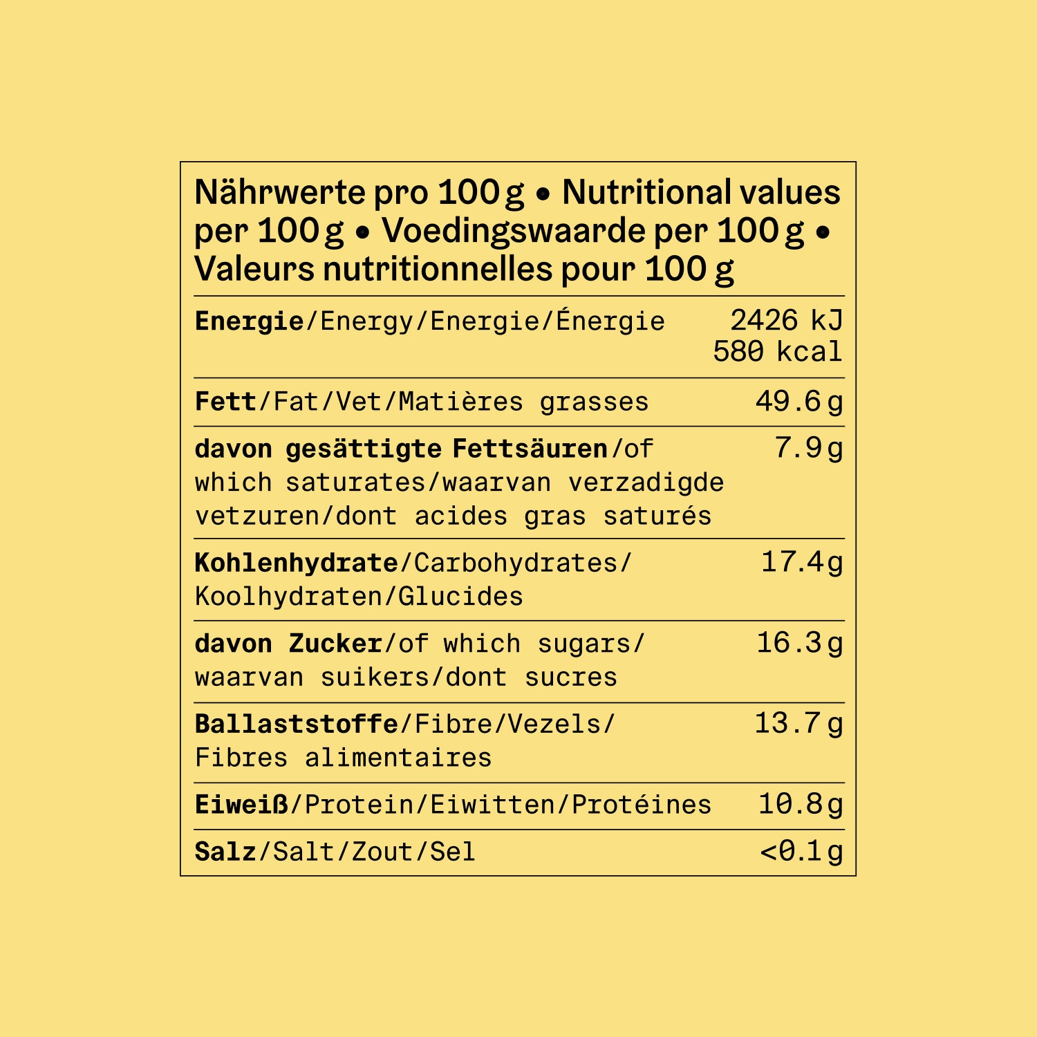 Chia Hazelnut Spread